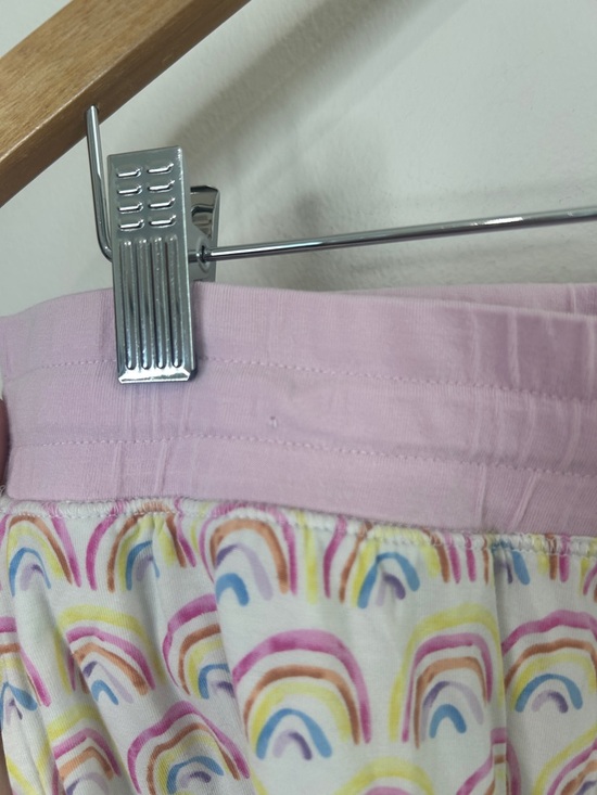 Little Sleepies Women’s Pastel Rainbow Pajama Set Size Large - Picture 4 of 7